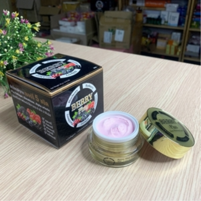 Kem Dưỡng Trắng Da Trị Nám Berry Plus Extra Whitening Cream Thái Lan 20g