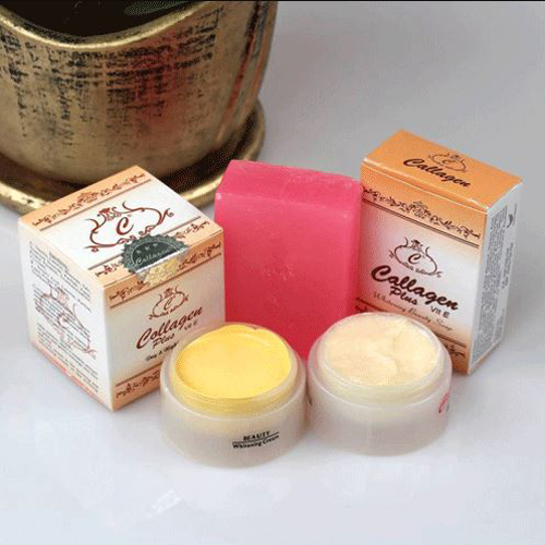 Bộ Trị Nám Tàn Nhang Collagen Plus Vit E Indonesia