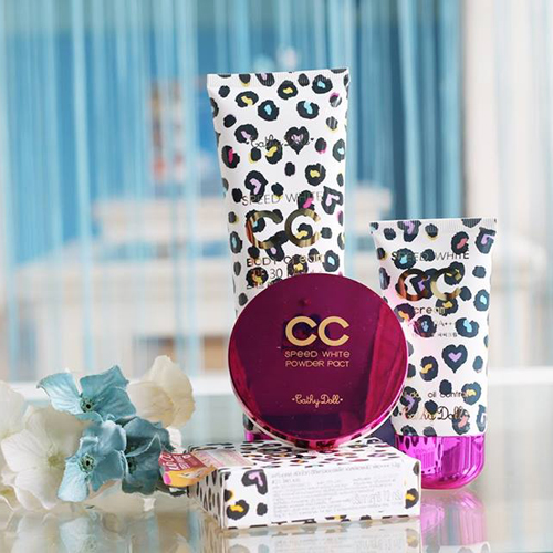 Phấn Phủ Cathy Doll CC Speed White Powder Pact Dạng Nén