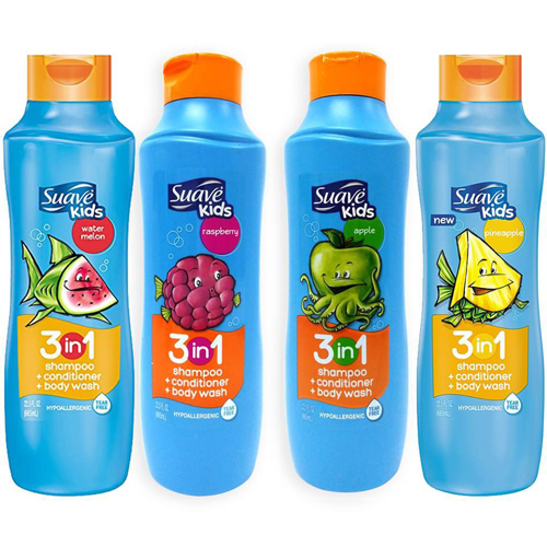 Sữa Tắm, Gội Và Xả Cho Trẻ Em Suave Kids 3 In 1