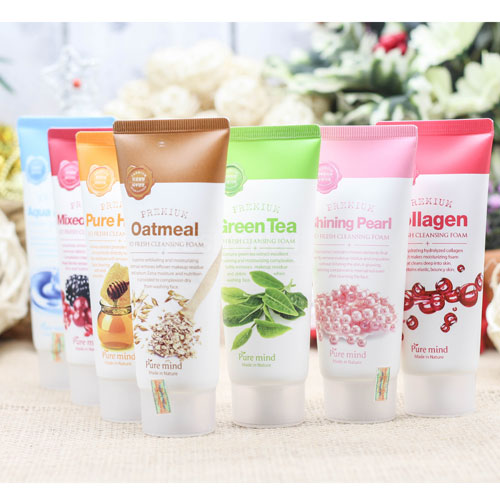Sữa Rửa Mặt Pure Mind So Fresh Cleansing Foam Hàn Quốc 100ml