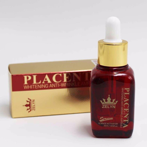Serum Nhau Thai Cừu Placenta Whitening Anti-Wrinkle Ampoule 30ml Hàn Quốc
