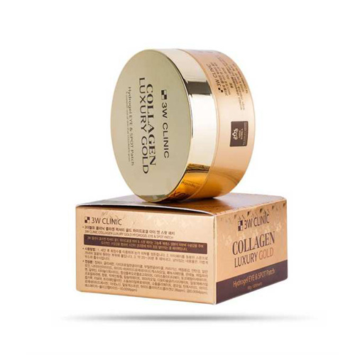 Mặt Nạ Trị Xóa Nhăn Vùng Mắt 3W Clinic Collagen Luxury Gold 90g