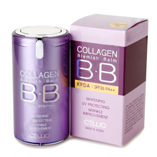 Kem Nền Cellio Collagen Blemish Balm B.B SPF 40 PA+++