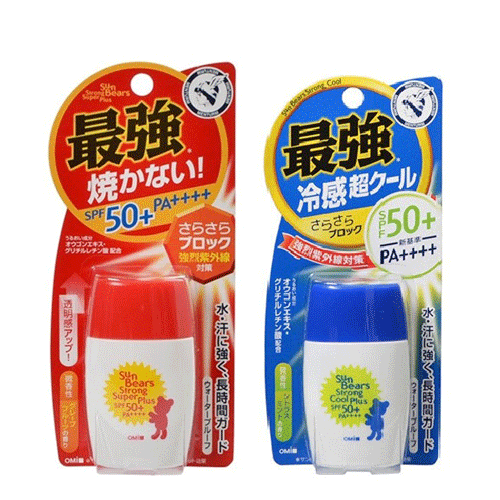 Kem Chống Nắng Omi Sun Bears SPF50+ PA++++ Nhật Bản 30ml