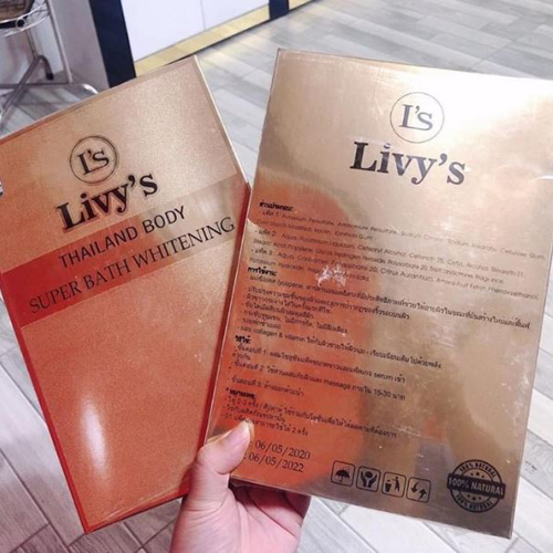 Tắm Trắng Da Livy's