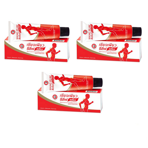 Dầu Nóng Xoa Bóp Siang Pure Relief Cream 30g Thái Lan