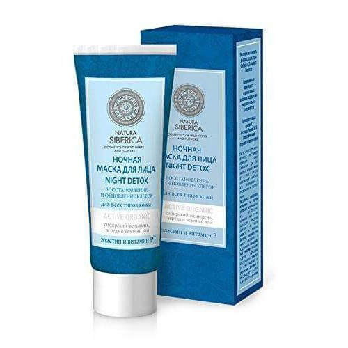 Mặt Nạ Ngủ Thải Độc Phục Hồi Tế Bào Da Natura Siberica Night Detox
