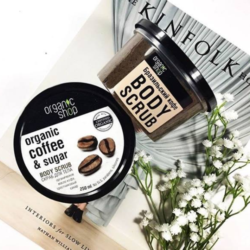 Tẩy Da Chết Toàn Thân Organic Coffee & Sugar Body Scrub 250ml