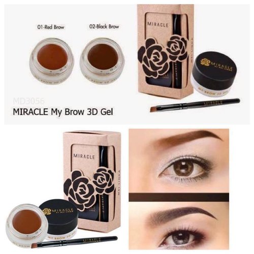 Gel Kẻ Lông Mày 3D Miracle Mei Linda