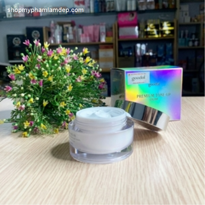 Kem Dưỡng Trắng Da Cao Cấp Ốc Sên Goodal Premium Snail Tone Up Cream Hàn Quốc