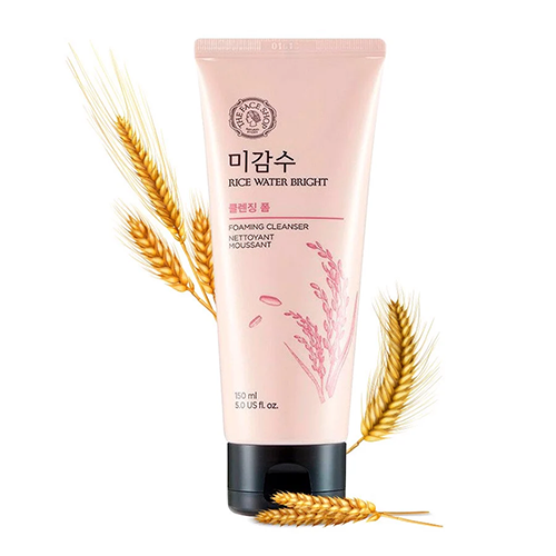 Sữa Rửa Mặt Gạo Hồng Rice Water Bright Cleansing Foam The Face Shop