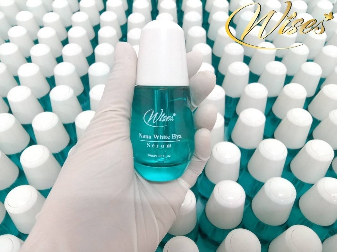 Serum Huyết Thanh Dưỡng Trắng Wise Nano White Hya Thái Lan Dưỡng Da Mặt-1