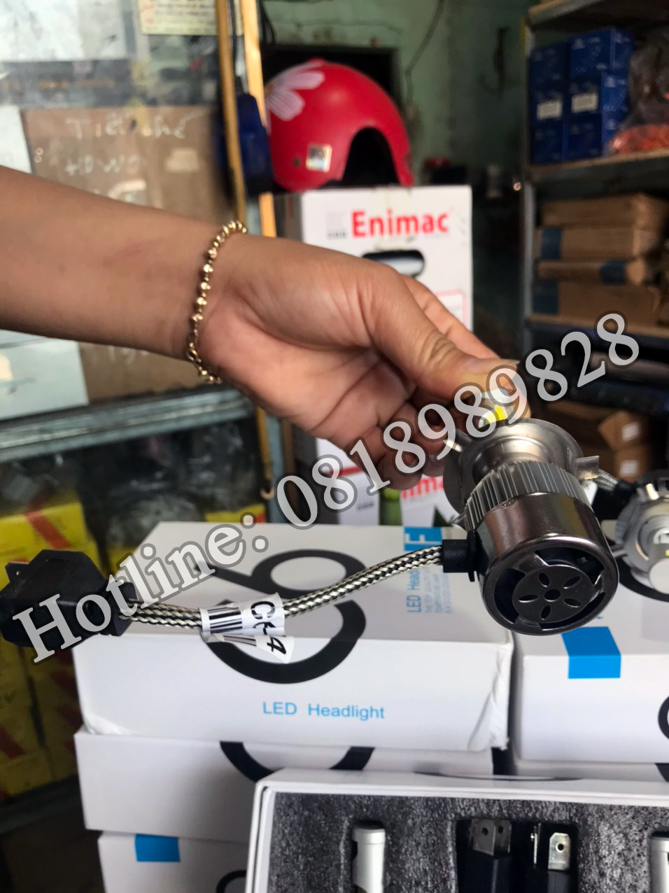 Đèn LED Headlight C6 chân H4 Phụ Kiện Khác-1
