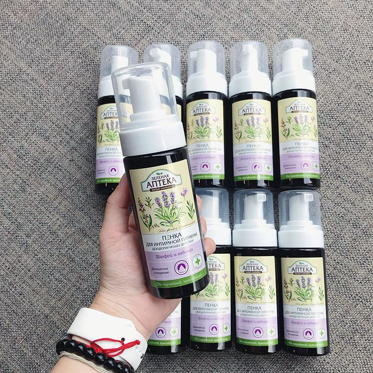Dung Dịch Vệ Sinh Phụ Nữ Dạng Bọt Anteka 150ml Nga Sản phẩm khác-1