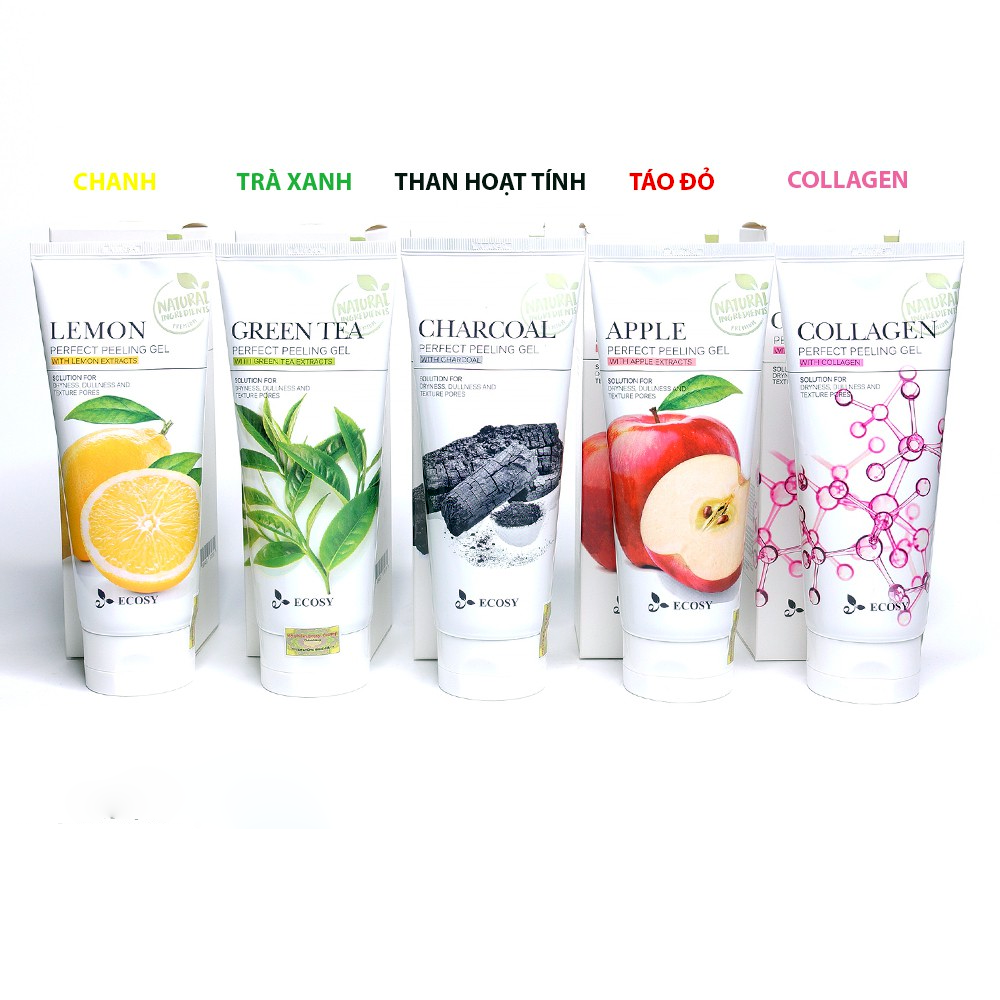 Gel Tẩy Tế Bào Chết Ecosy Collagen Perfect Peeling Gel Dưỡng Da Mặt-1