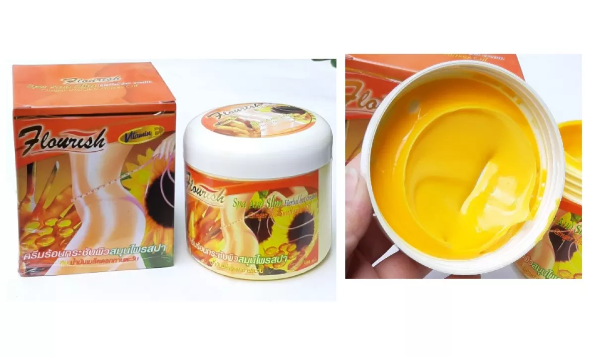 Kem Tan Mỡ Bụng Gừng Ớt Flourish Thái Lan Tan mỡ Giảm cân-1