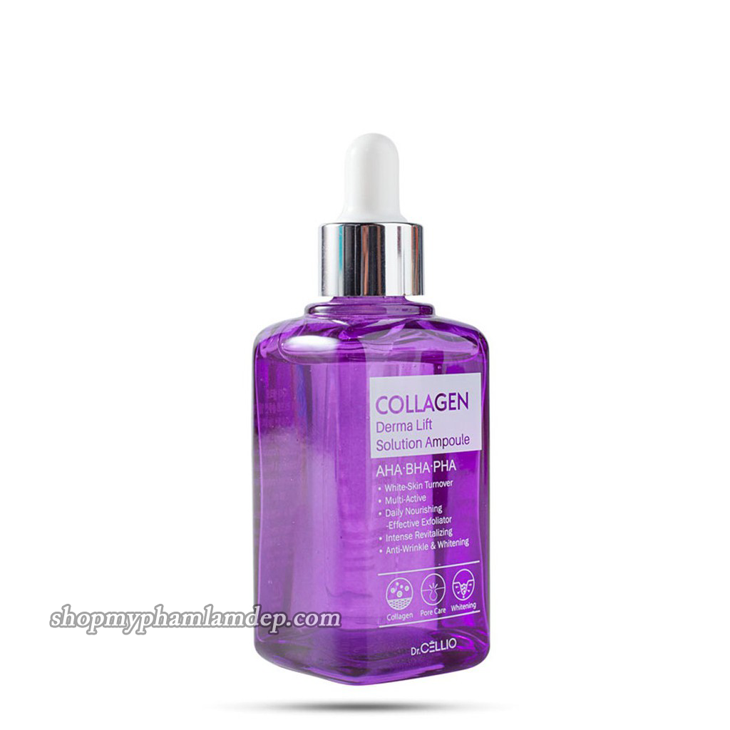 Serum Tinh Chất Collagen Derma Lift Solution Ampoule Dr Cellio 50ml Hàn Quốc Dưỡng Da Mặt-1