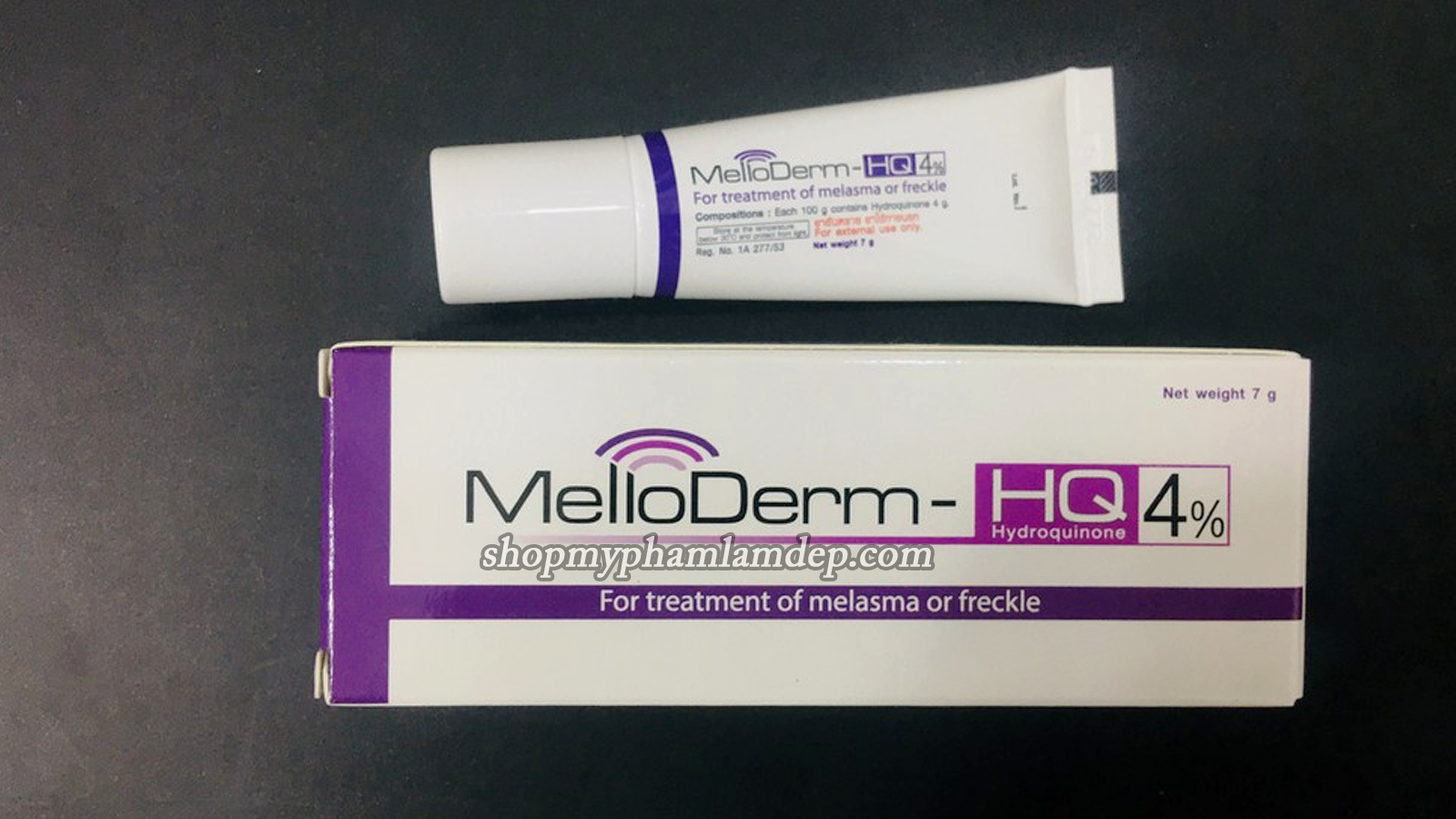 Thuốc Trị Nám Tàn Nhang Đồi Mồi Mello Derm-HQ 4% Thái Lan Dưỡng Da Mặt-1
