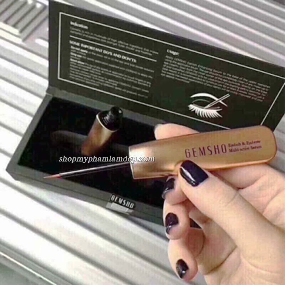 Serum Dưỡng Mọc Dài Mi Gemsho Mỹ Trang Điểm Đôi Mắt-1