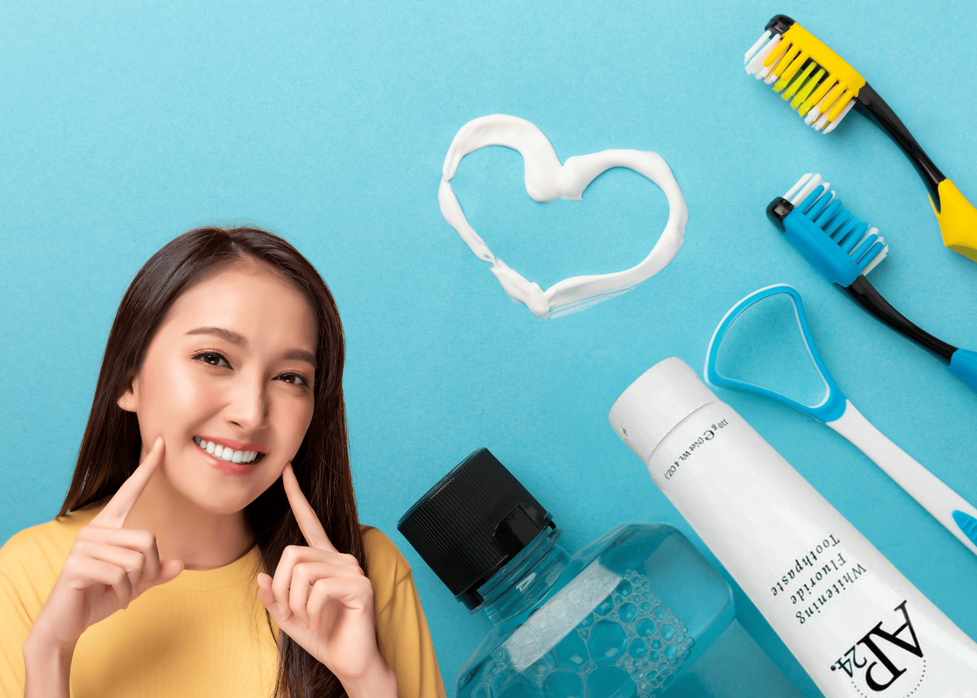 Kem đánh trắng răng Mỹ AP24 Whitening Fluoride Toothpaste Sản phẩm khác-1