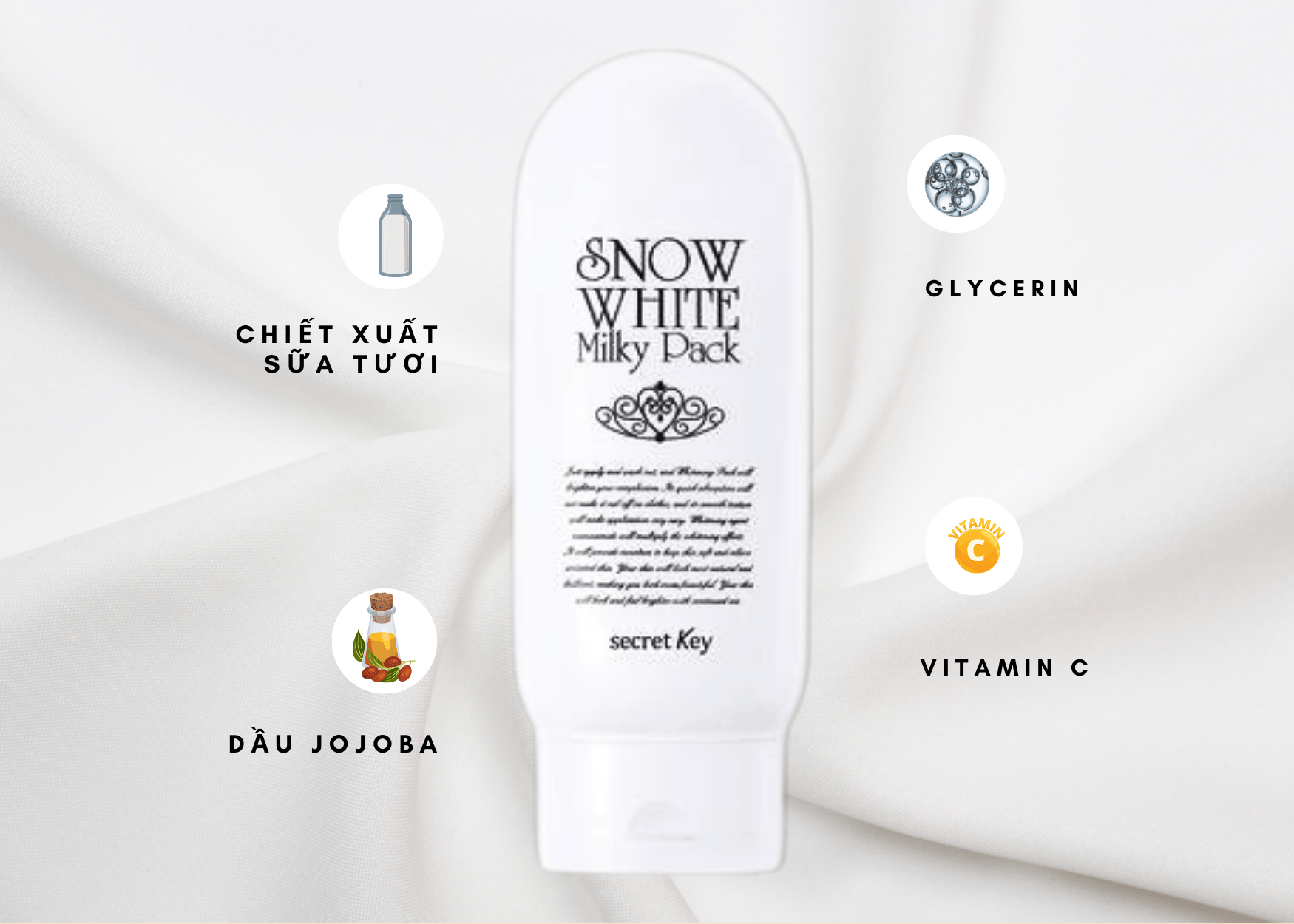 Kem dưỡng trắng da Body Nature White Milky Ecosy Hàn Quốc Sữa Dưỡng Thể-1