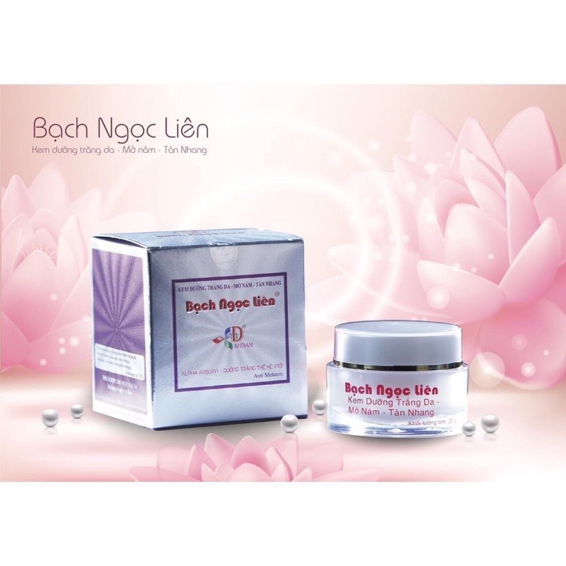 Kem Face Dưỡng Trắng Da Trị Nám Bạch Ngọc Liên Dưỡng Da Mặt-1