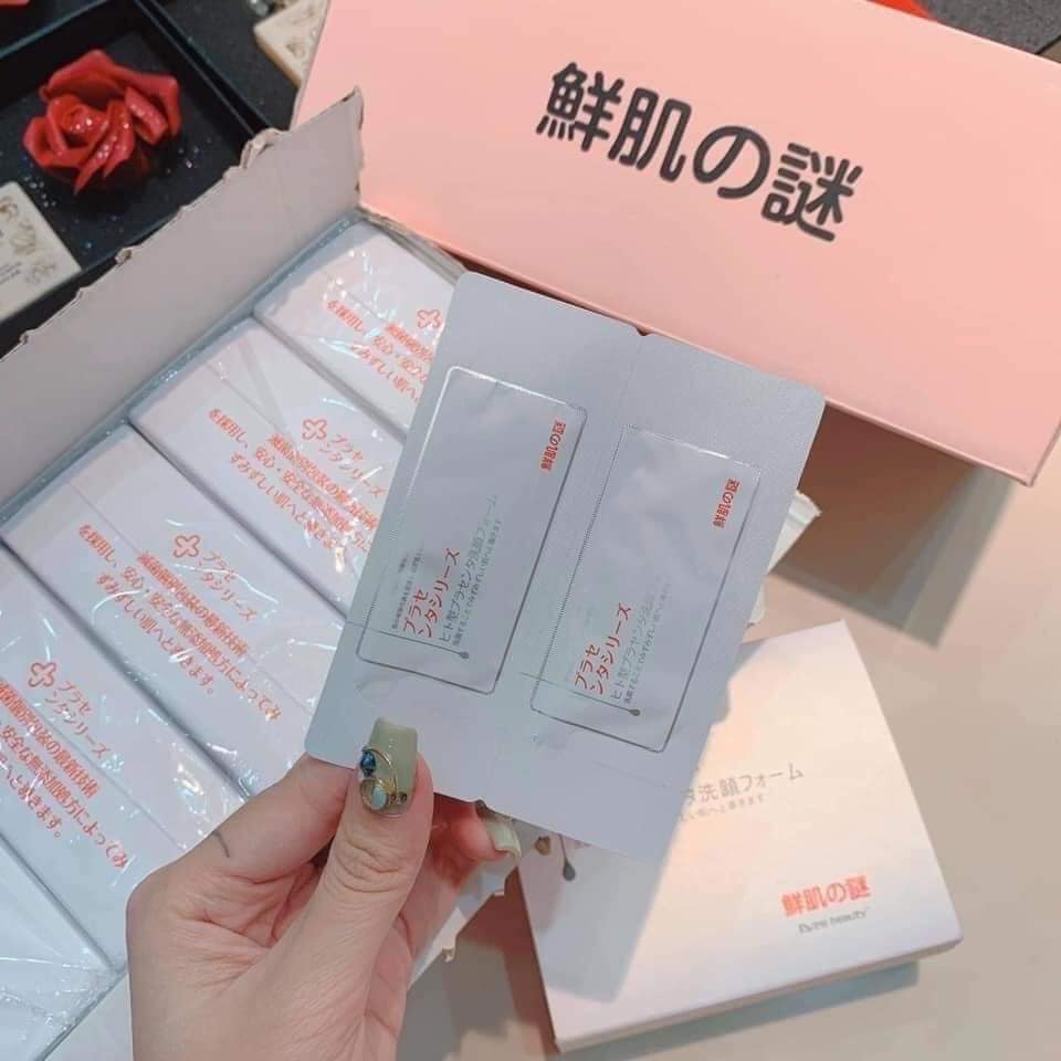 Mặt Nạ Ủ Trắng Nhau Thai Placentex Extract Nhật Bản 50 Miếng Mặt Nạ Dưỡng Da-1