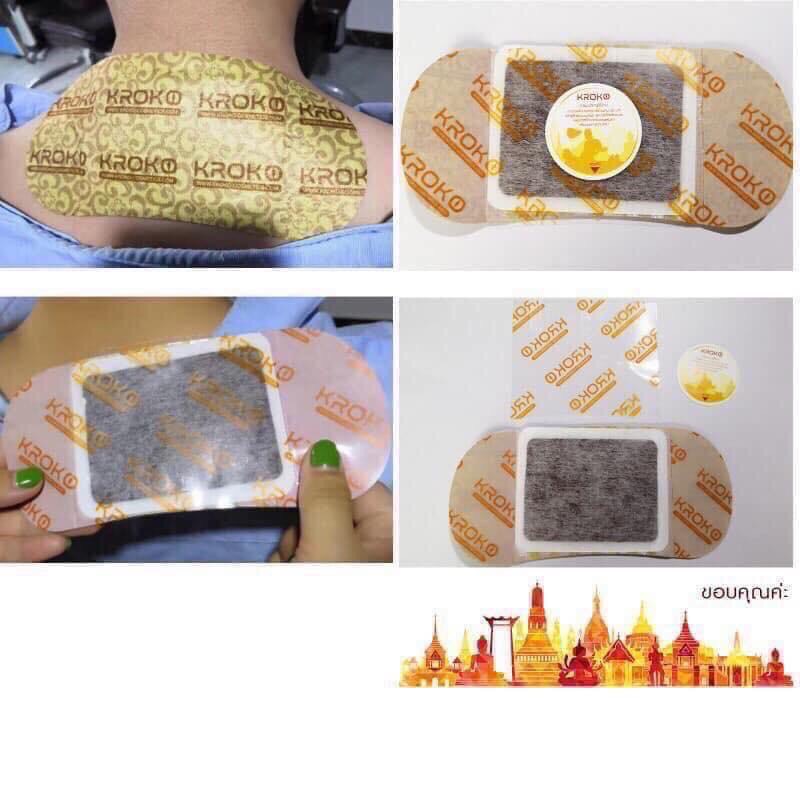 Miếng Dán Giảm Đau Thải Độc Cơ Thể Kroko Royal Court Paste Dưỡng Da Mặt-1