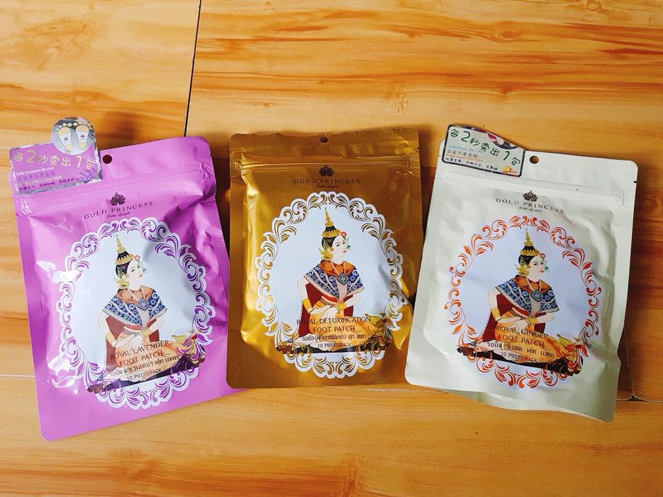 Miếng Dán Thải Độc Chân Gold Princess Royal Thái Lan Sản phẩm khác-1