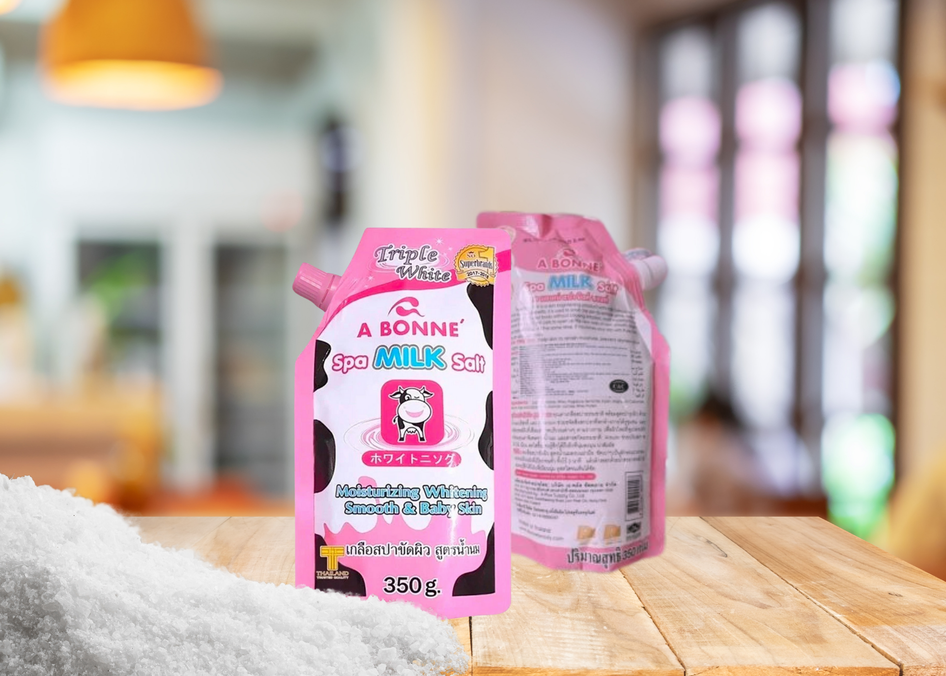 Muối tắm tẩy tế bào chết A Bonné Spa Milk Salt Tẩy Bào Chết-1