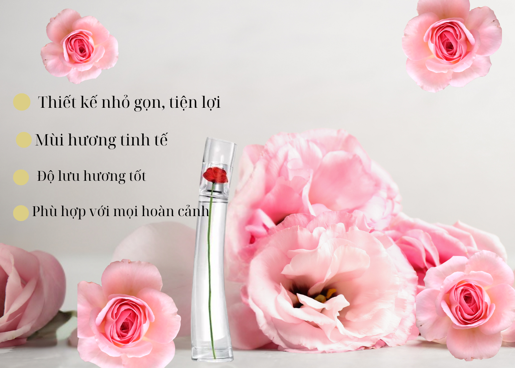 Nước hoa cao cấp Flower By Kenzo EDP Nước Hoa Nam - Nữ-1