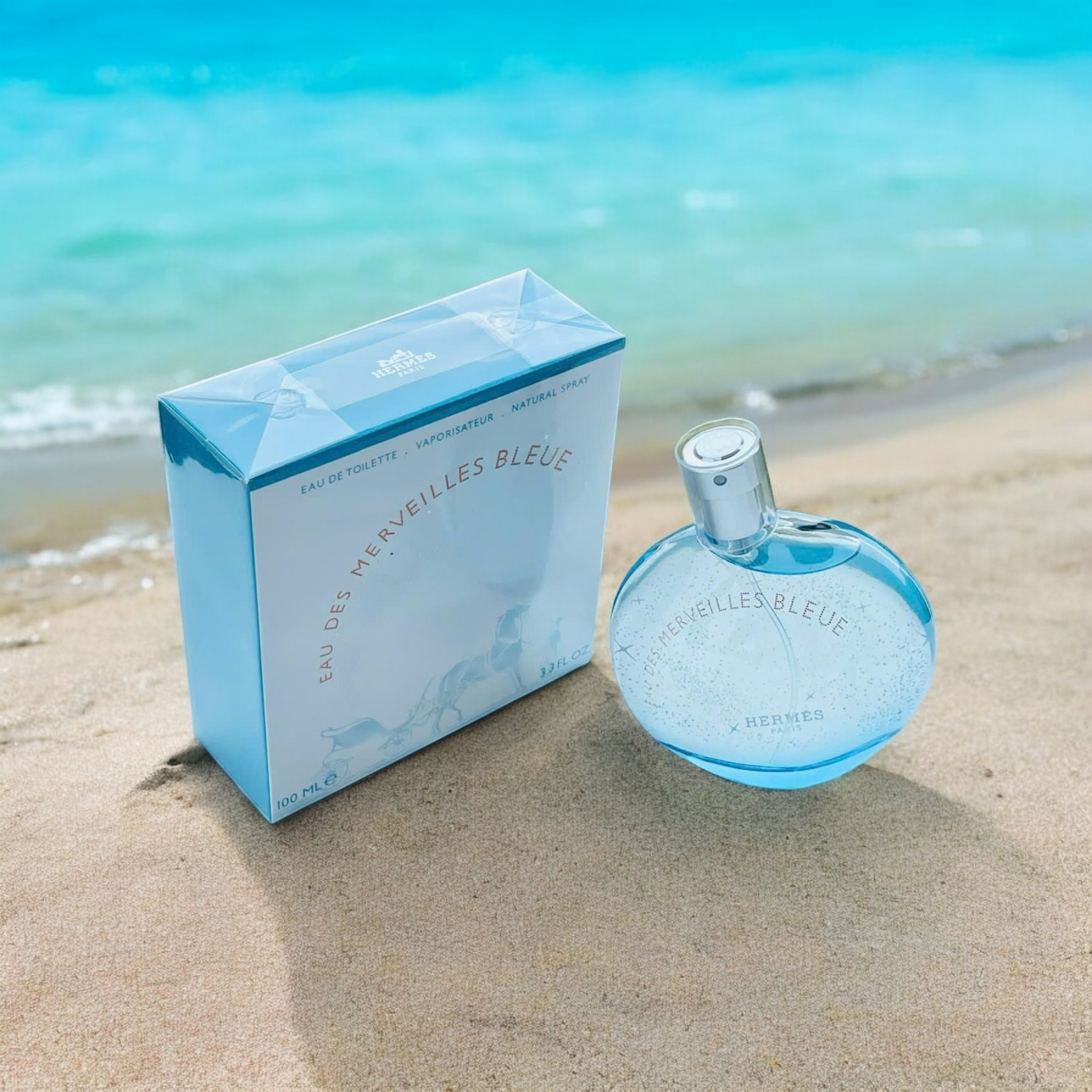 HERMES Eau des Merveilles Bleue 100ml Nước Hoa Nam - Nữ-1