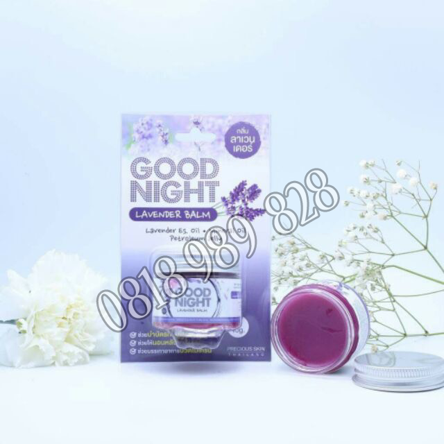 Sáp Bôi Ngủ Ngon GOOD NIGHT Lavender Balm Cao Cấp Sữa Dưỡng Thể-1