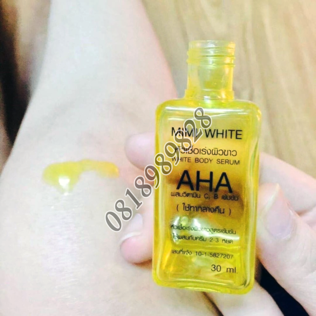 Serum Chanh Tươi Siêu Kích Trắng AHA 30ml Thái Lan Dưỡng Da Mặt-1