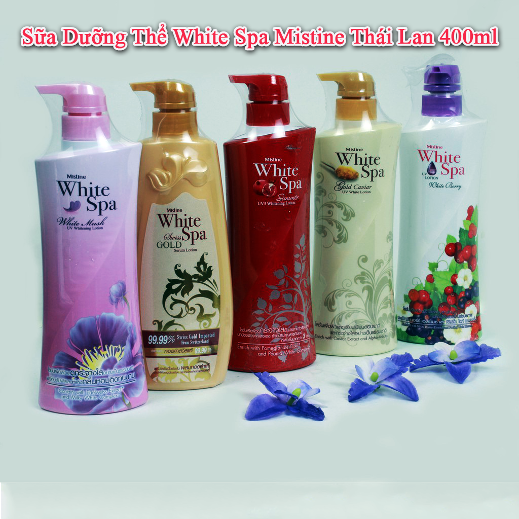 Sữa Dưỡng Thể White Spa Mistine Thái Lan 400ml Sữa Dưỡng Thể-1
