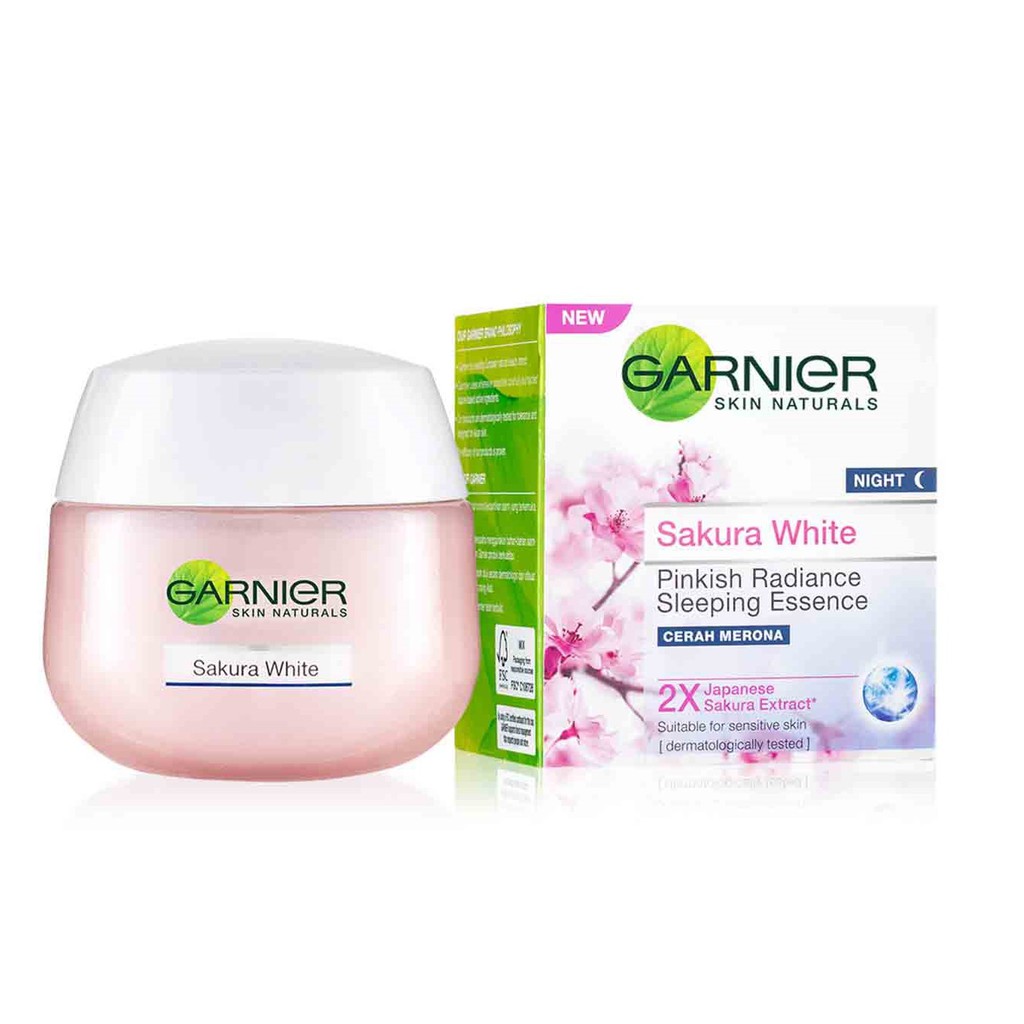 Kem Dưỡng Trắng Da Garnier Sakura White Thái Lan Dưỡng Da Mặt-1