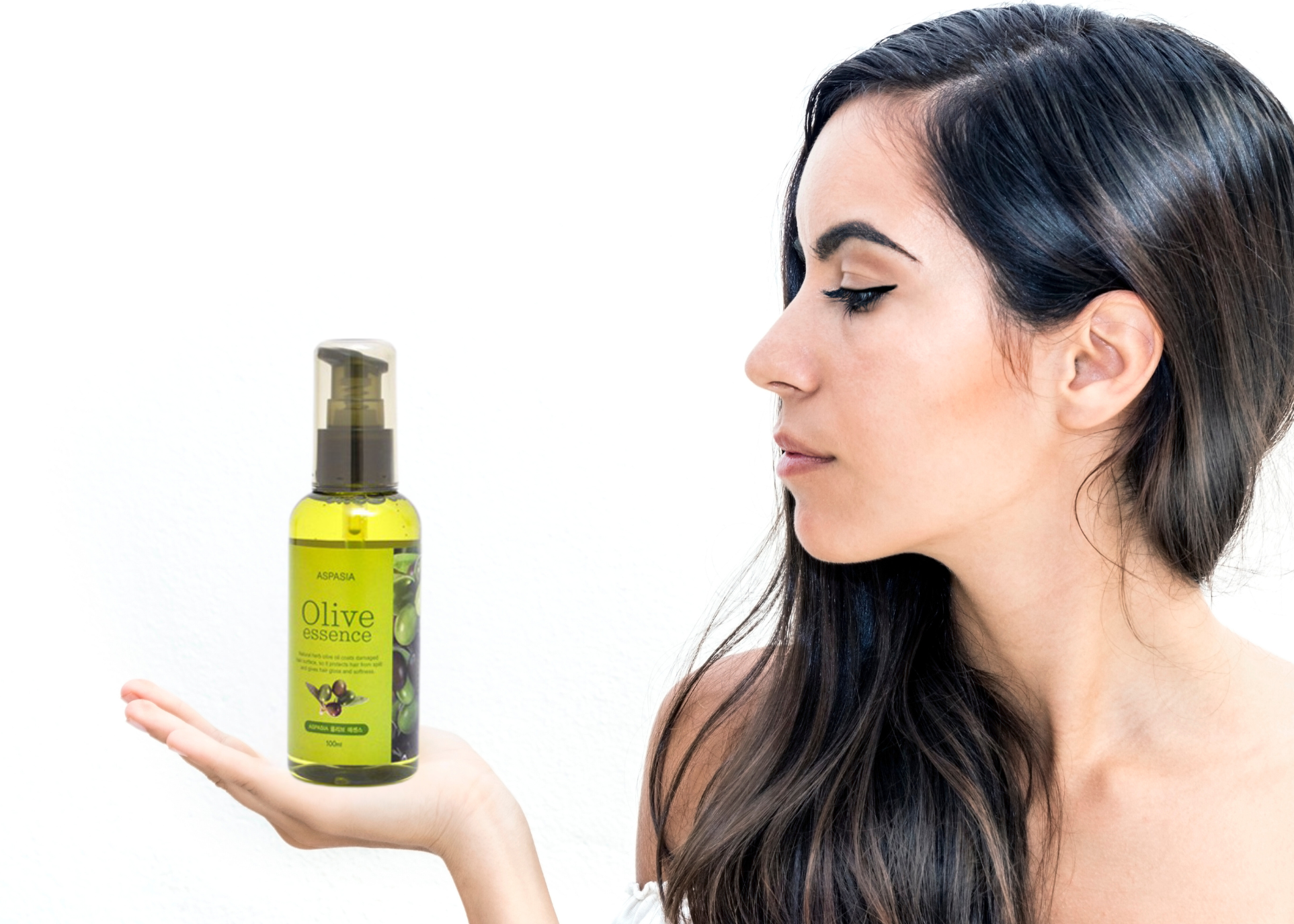Tinh chất dưỡng tóc Oliu - Aspasia Olive Essence Hàn Quốc Ủ Tóc Dưỡng Tóc-1