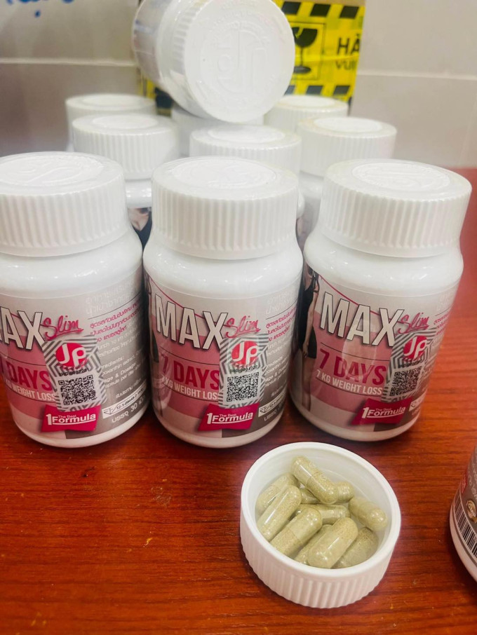 Viên Giảm Cân Max 7 Days Thái Lan Tan mỡ Giảm cân-1