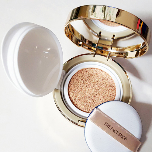 Phấn Nước Miracle Finish CC Ultra Moist Cushion SPF50+ The Face Shop