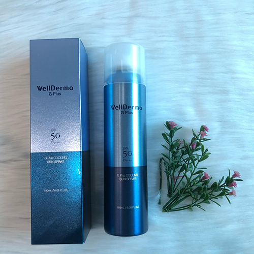 Xịt Chống Nắng Wellderma G Plus SPF 50Pa+ Hàn Quốc