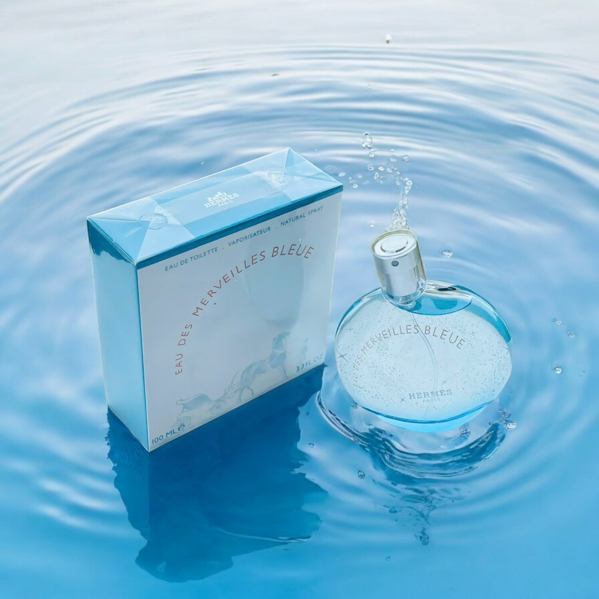 HERMES Eau des Merveilles Bleue 100ml-2
