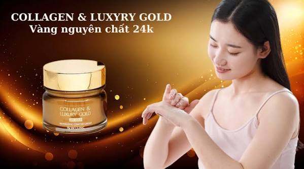 Kem Dưỡng Da 3W Clinic Collagen Luxury 24K Gold Hàn Quốc-1