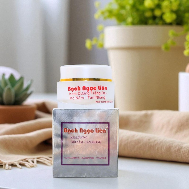 Kem Face Dưỡng Trắng Da Trị Nám Bạch Ngọc Liên-1