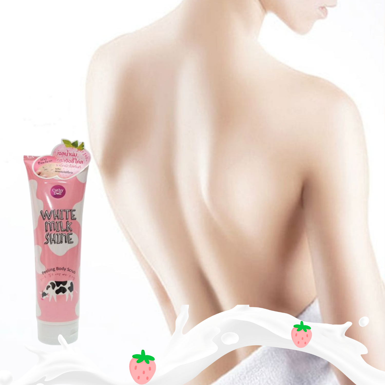 Tẩy tế bào chết White Milk Body Thái Lan-2