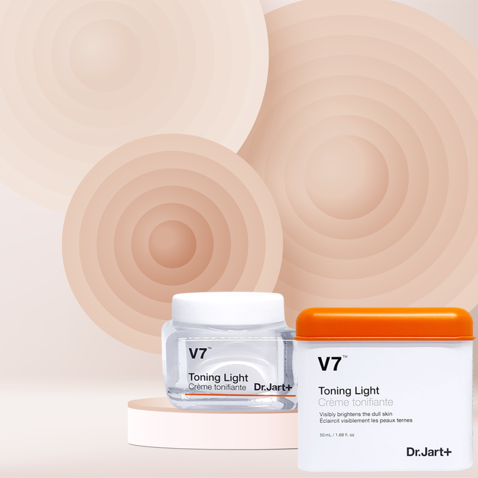 Kem dưỡng trắng da Dr.Jart+ V7 Toning Light