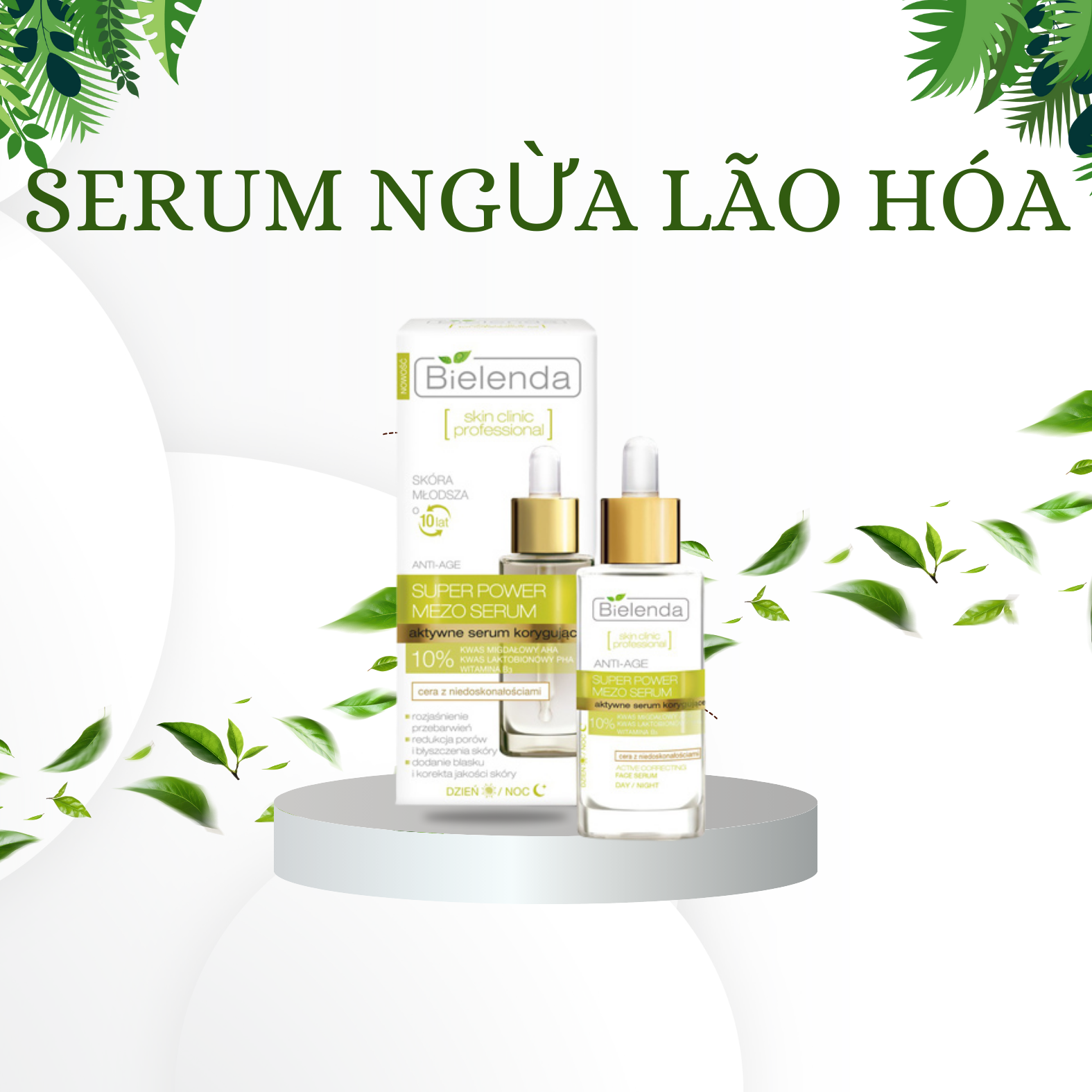 Serum xóa nếp nhăn sáng da Bielenda