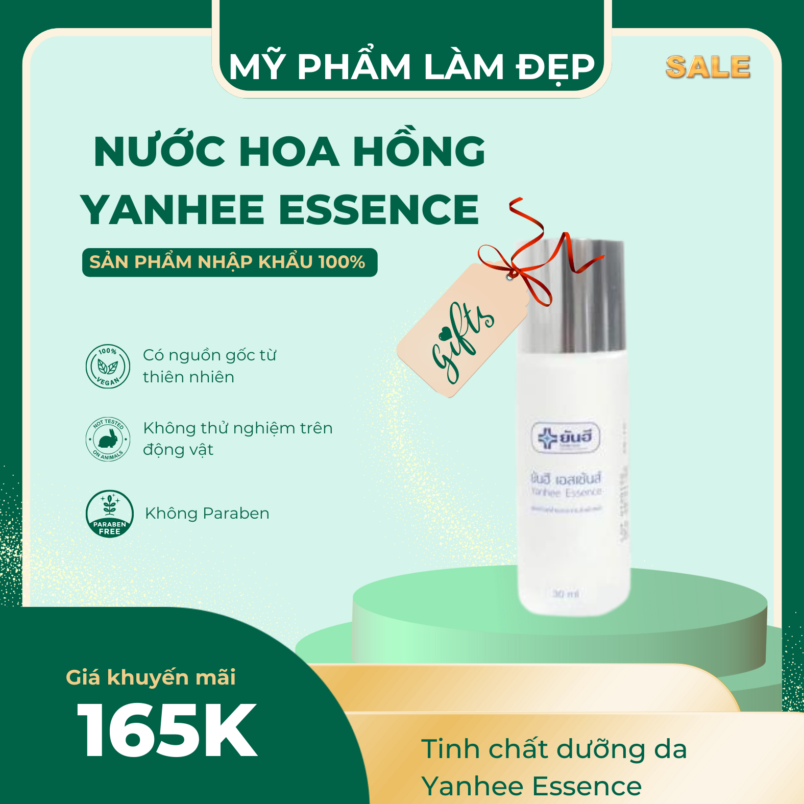 Tinh Chất Dưỡng Da Nước Hoa Hồng Yanhee Essence Thái Lan