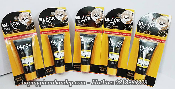 Gel Lột Mụn Đầu Đen Blackhead Mistine Thái Lan 10ml Mặt Nạ-1