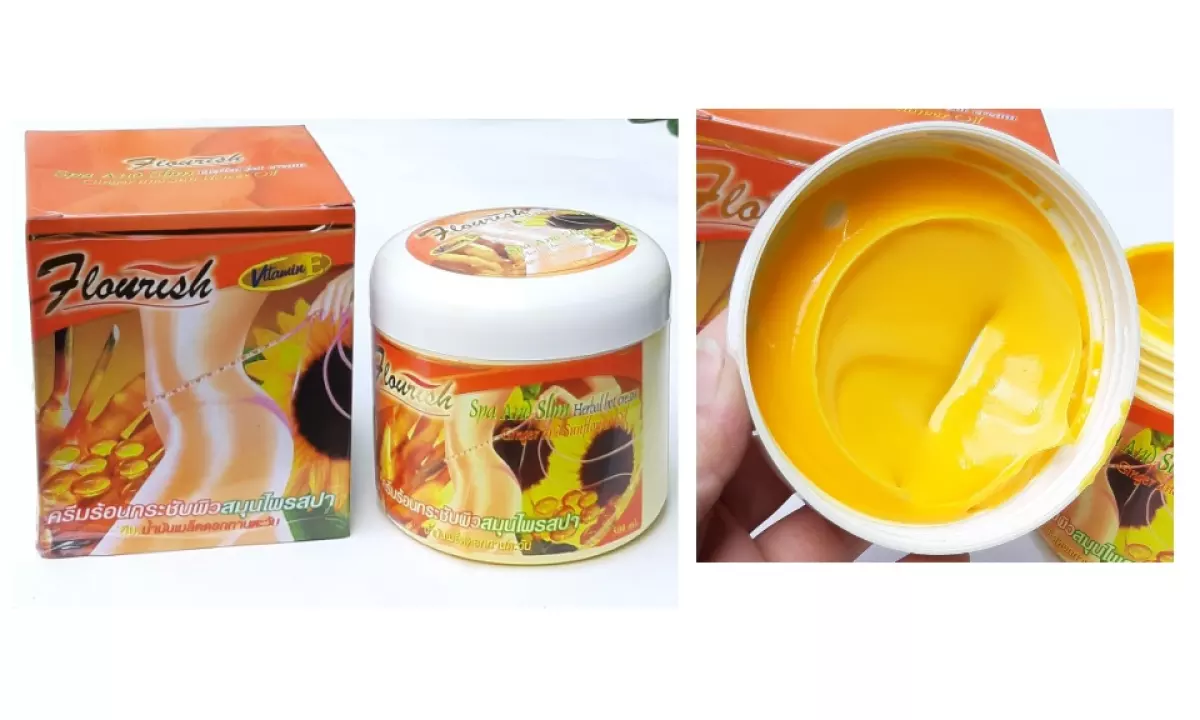 Kem Tan Mỡ Bụng Gừng Ớt Flourish Thái Lan Tan mỡ bụng & Giảm cân-1